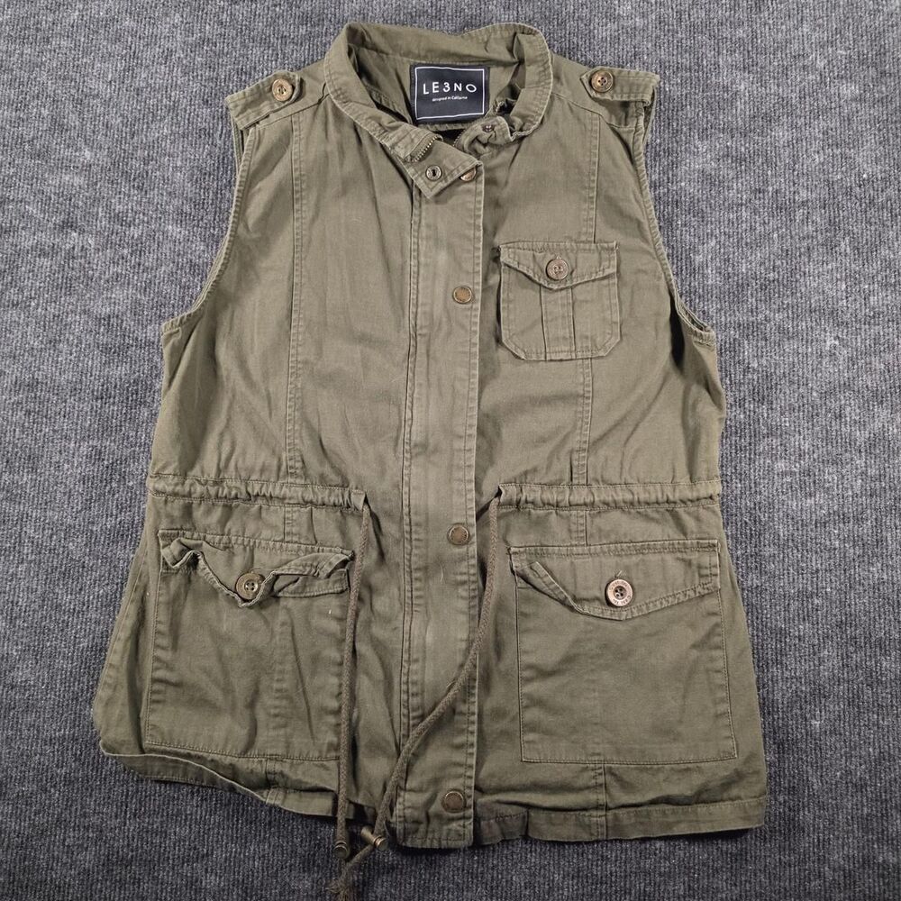 Unbranded Women's Green and Khaki Gilet